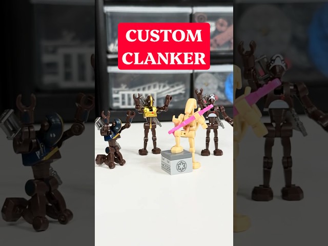 The BEST custom LEGO Battledroid? #lego #starwars #legostarwars #clonewars