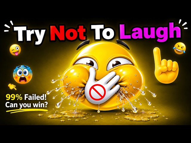 999.9% Peoples LAUGHED While Watching This Video! (IMPOSSIBLE) Can You Win? Super Funny 😂