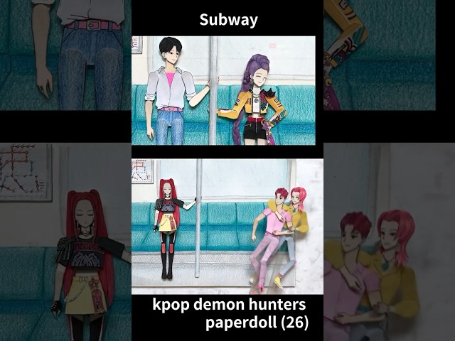 Subway- Kpop demon hunters paperdoll
