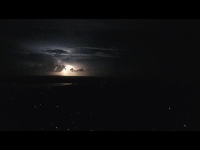4K Lightning Storm Drone Footage!-DJI Phantom 4-VapingwithTwisted420