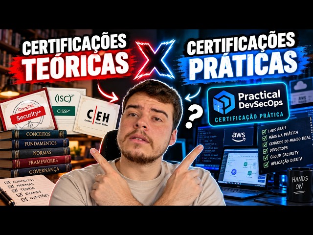 Certificações Práticas vs. Teóricas em Cibersegurança: Qual a é melhor para você?
