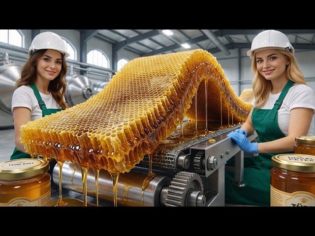 How Honey is Made In Factory | Honey Factory Process