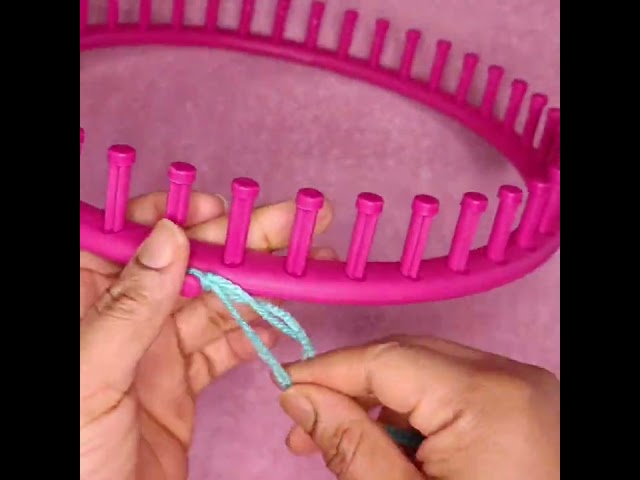 How To: "LOOM KNITTING" Beginner's Friendly