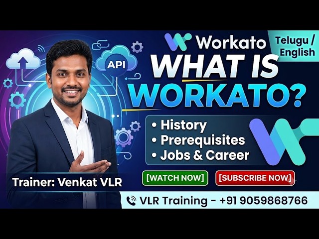 What is Workato - No-Code Software Demo - Workato Training Course