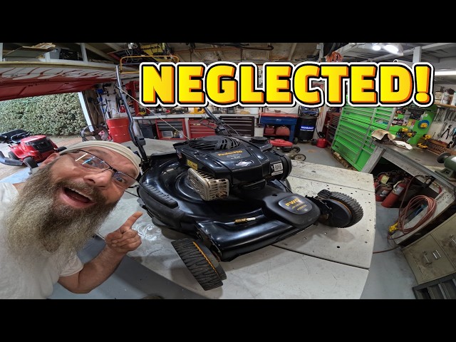 Poulan Pro Push Mower | Stored For Years