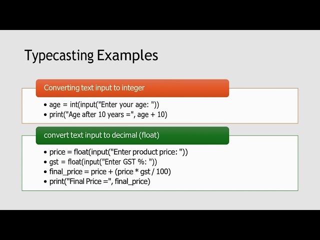 Day 5 – Python Programming | Input, Typecasting & Basic Calculations