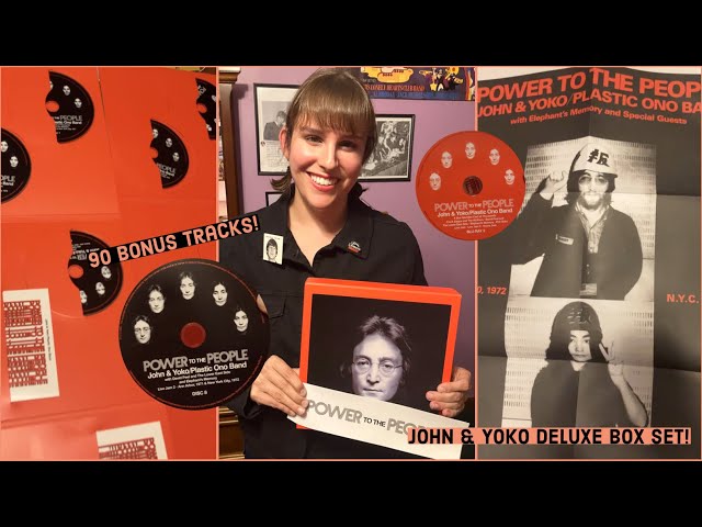 John & Yoko Power to The People - Deluxe Box Set 2025 