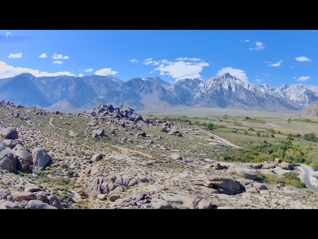 Drone Flight in the East Sierra