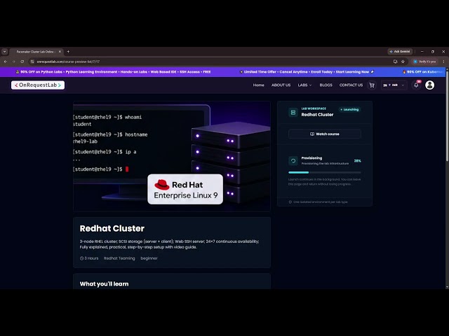 Redhat Cluster Self Practice Lab !!