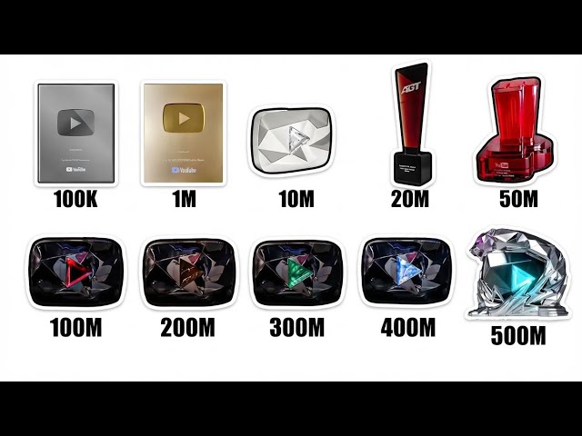 Every YouTube Play Button Explained… But No One Can Get the Last One