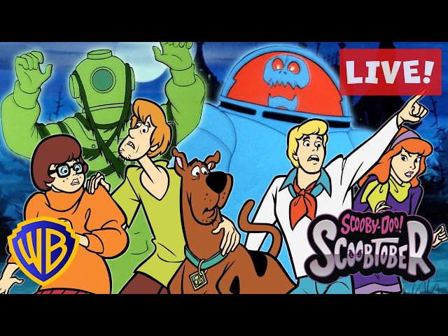 🔴 LIVE! Scooby-Doo, Where Are You? FULL EPISODES 📺 | #Scoobtober 🎃🐾 | #KidsCartoons @wbkids