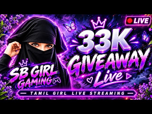 🔥FREE FIRE LIVE TAMIL🛑 MATCH WITH SUBSCRIBERS #shortsfeed #shortslive #ff  #sbgirlgaming