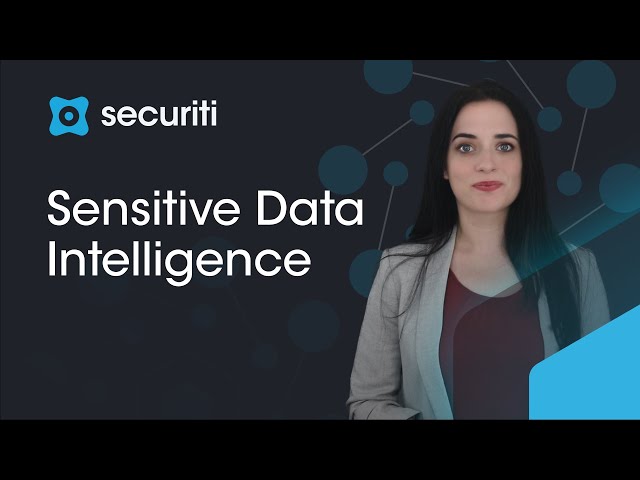 Sensitive Data Intelligence for Data Privacy & Security | Securiti