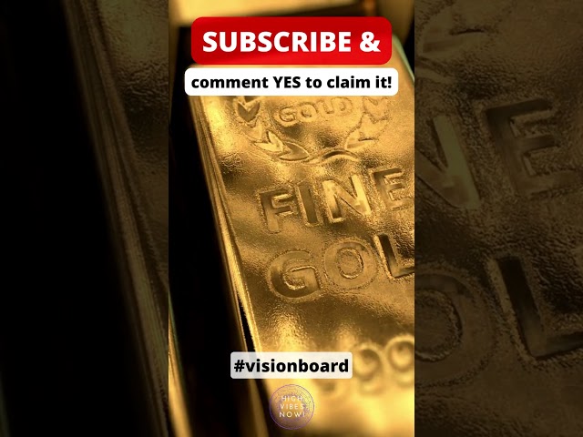 Vision Board: You Are Wealthy! You Are Successful!