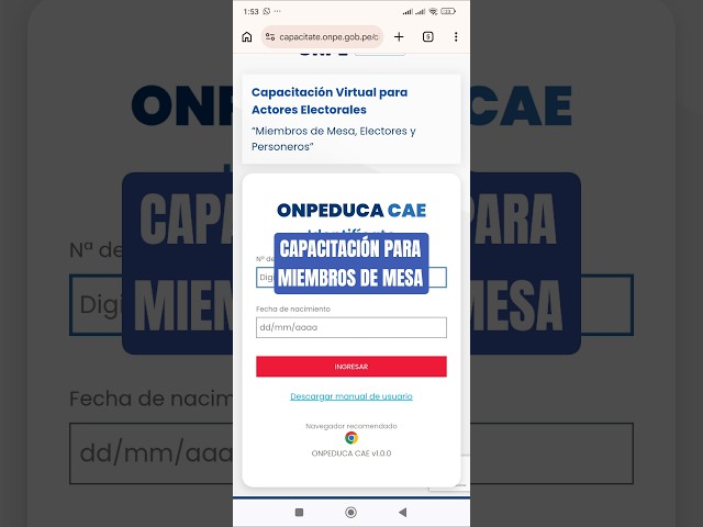 VIRTUAL TRAINING FOR POLLING STATION MEMBERS #elections2026
