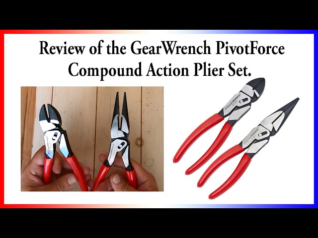 Review of the GearWrench PivotForce Plier Set.