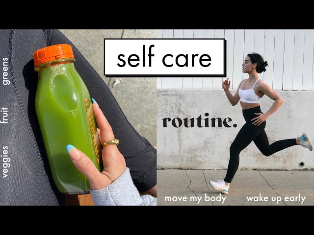 self care habits // prioritizing myself + nourishing my body