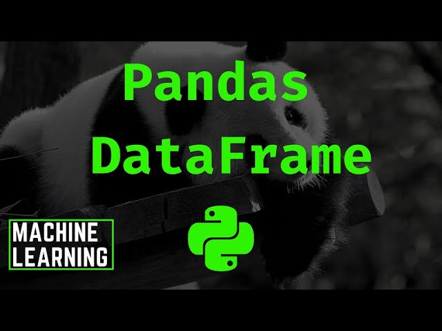 Pandas DataFrame using Python Lists ( For Beginners )