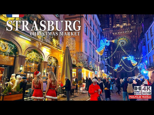 Strasbourg 4K, France | The Most Magical Christmas Market in the World 2025 Walk
