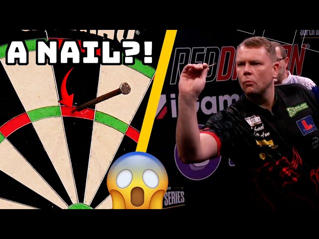 Playing a game of Darts with... NAILS?! π±