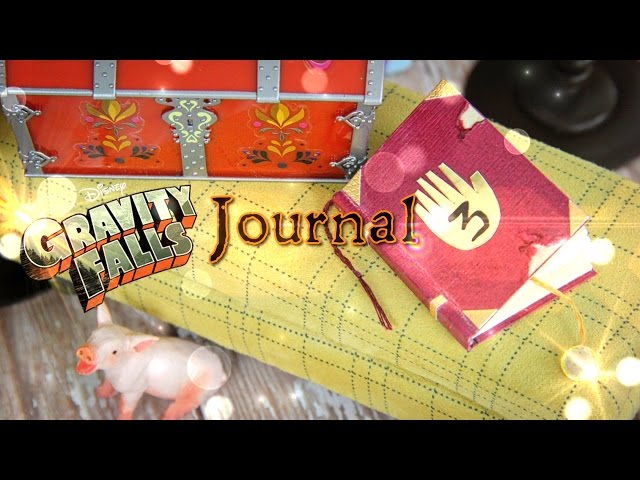 DIY - How to Make: DISNEY GRAVITY FALLS Journal 3 - Handmade - Doll - Crafts