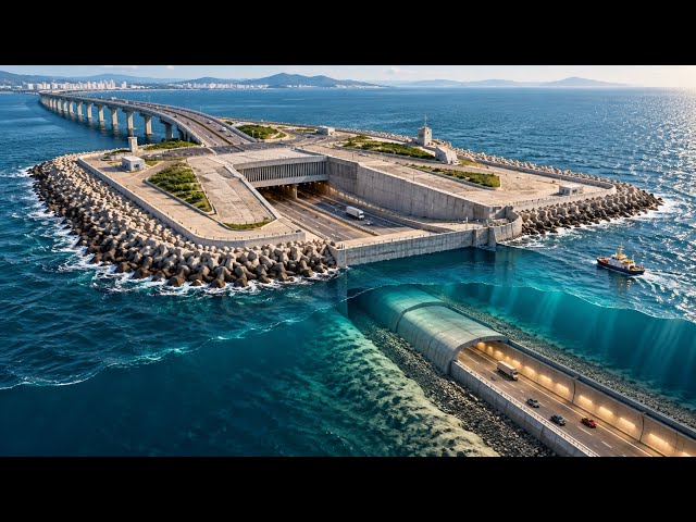 Why Engineers Built an Island Just to Sink a $20B Highway