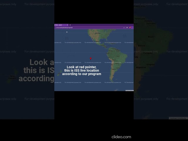 Track ISS (International Space Station) | Python