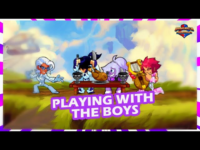 PLAYING WITH THE BOYS