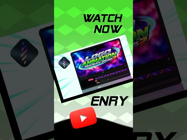 Watch new tutorial #logoanimation #procreatedreams #ipad #spacecat