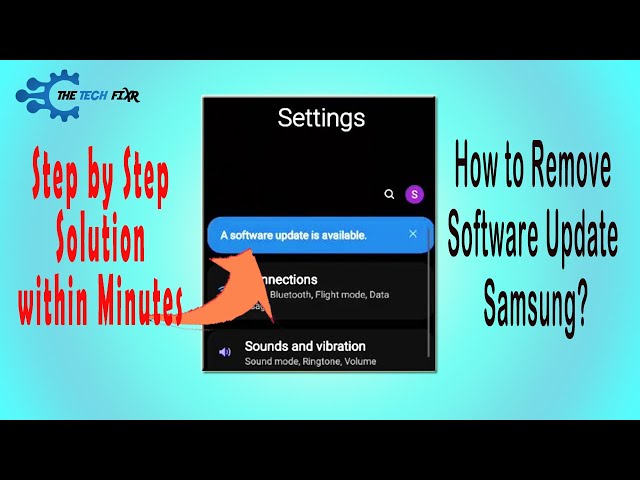 How to Remove Software Update Samsung- See The Quick Fixing Now!