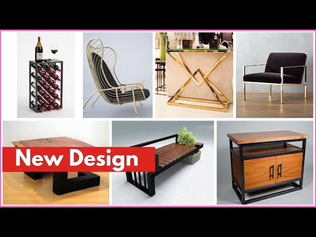 50+ Metal Furniture Ideas for Your Modern Home Decoration -  Industrial Wood Furniture Ideas