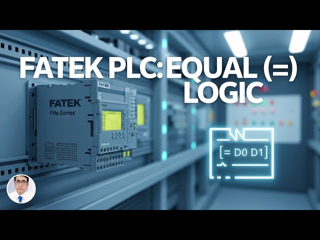 Fatek PLC Programming: Mastering the Equal (=) Instruction in WinProladder