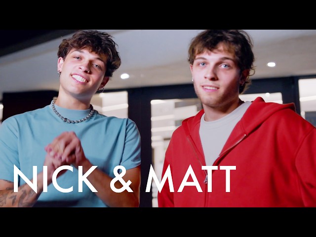 Nick & Matt Sturniolo Get the Keys to Sephora