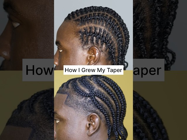 How I grew my front taper