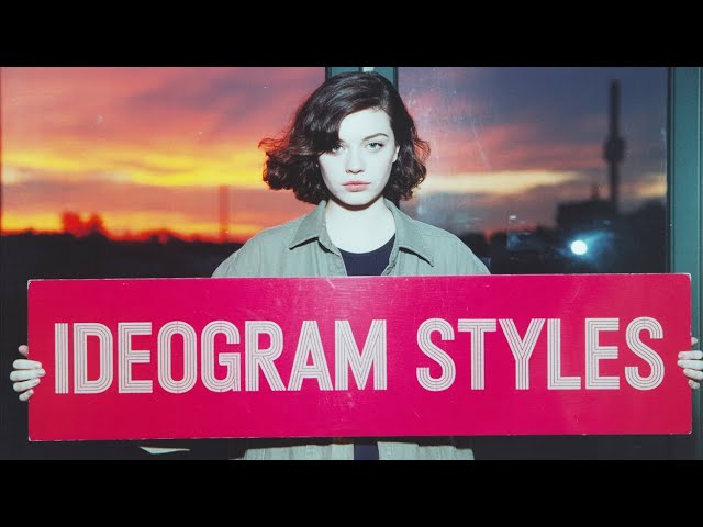 Introducing Ideogram Styles