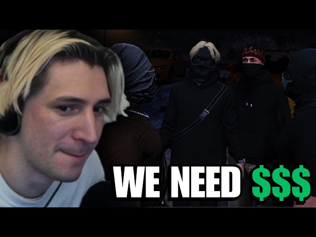 xQc THE C-MEN | GTA NoPixel V #2 (Day 1)