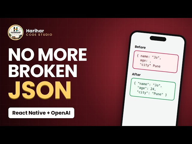 Get Clean JSON from OpenAI Every Time | Structured Outputs in React Native