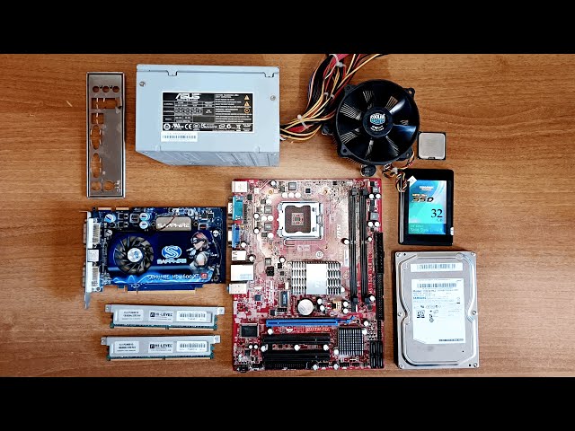 Core 2 Duo E7400 + ATi HD 2600 XT Low Budget Retro PC Build! | Test in 5 Games #20