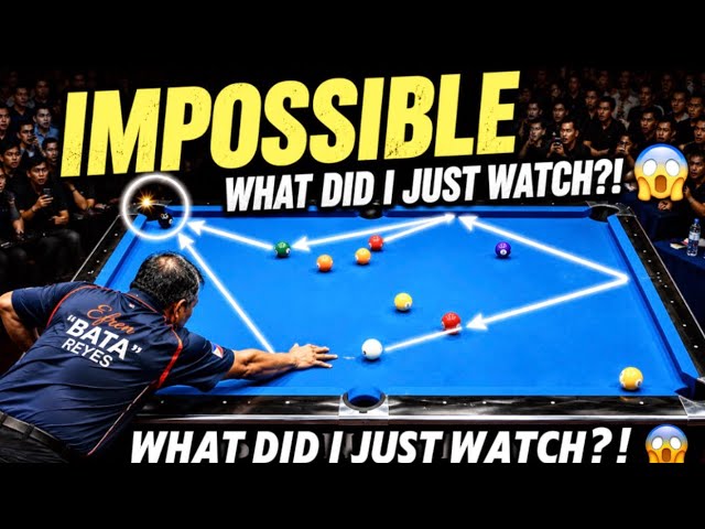 5 Times Efren Reyes Proved He’s The GOAT 🤯