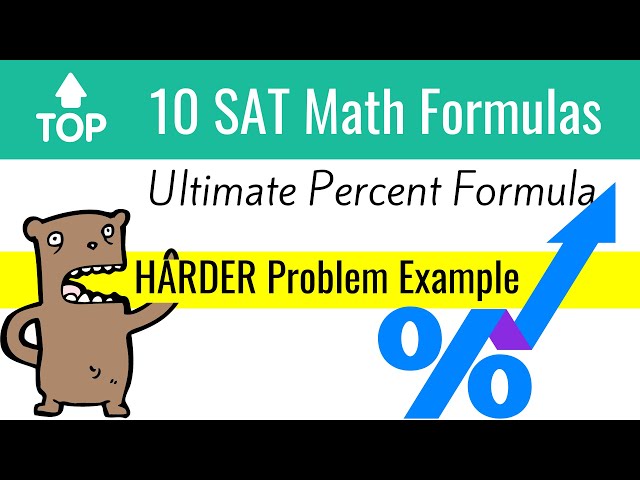 Ultimate Percent 💯Change Formula [Harder Problem]