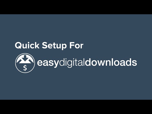 How to Create Your First Digital Download with EDD