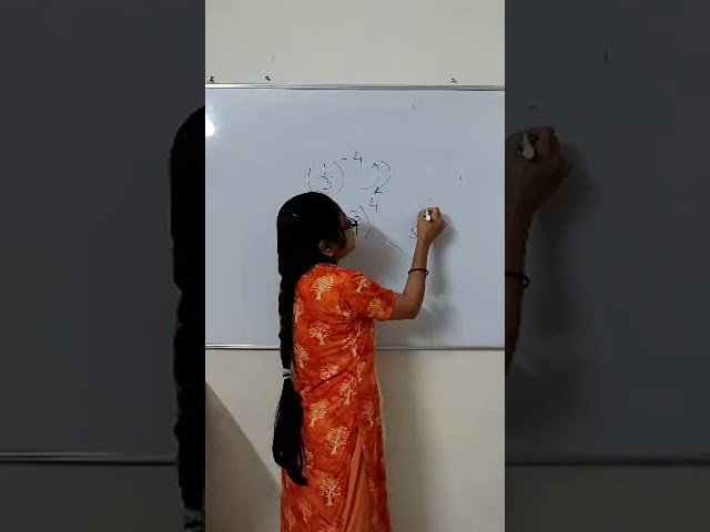 How to solve negative exponent #maths #mathstricks #cbsc # #education #easy