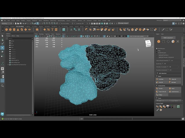 Maya in a Minute: Unwrapping Shape 5