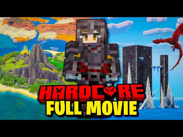 I Survived 1000 Days in Hardcore Minecraft! [FULL MOVIE]