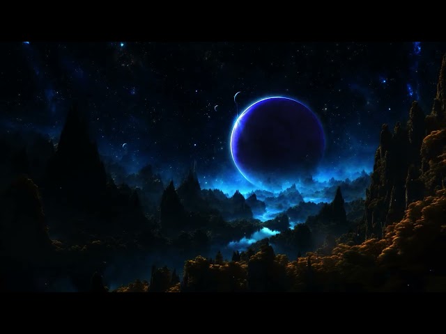 ✨Midnight Valley - Relaxing Sleep Music With Wind Sounds And Binaural Beats