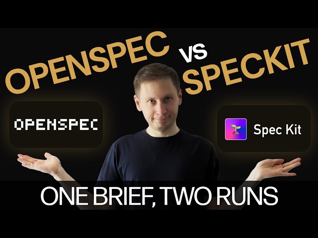 OpenSpec vs Spec Kit: Same Brief, Different Roads