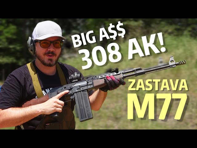 Zastava M77: Powerful 308 AK "Banned from Export" Review.