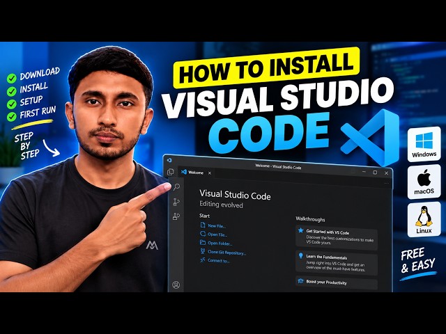How to Install Visual Studio Code (Step-by-Step)