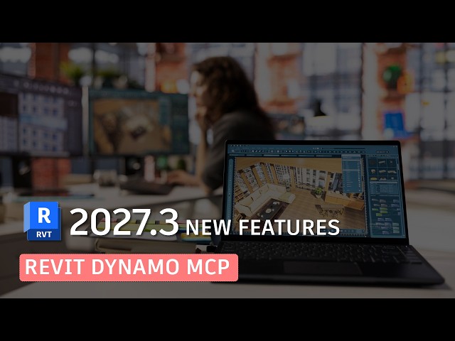 Revit 2027.3 NEW FEATURES: AI Writes DYNAMO Scripts (Dynamo MCP Tested)