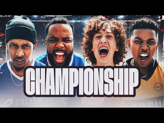 Who Takes the Title? Creator League 4v4 Championship w/ NBA Legends! 🏆🏀